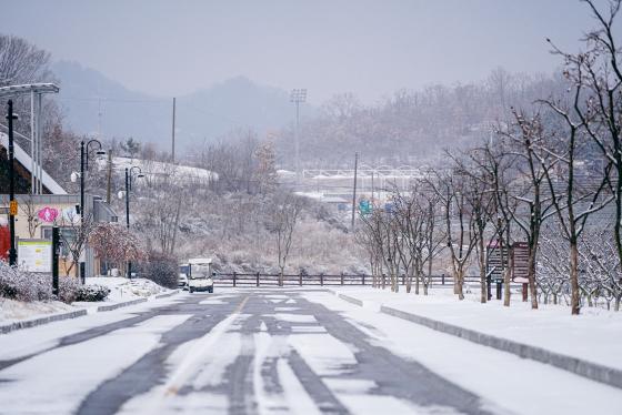 겨울철 테마공원 이미지