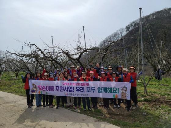 영동군 여성단체협의회(회장 이은주), 일손이음 지원사업 참여 이미지