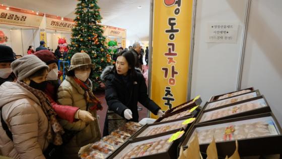 2024 영동곶감축제 초대박: 10만명 방문, 지역경제활성화 한몫 이미지