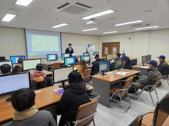 영동지역자활센터, 사업단 참여주민 정보화 교육 이미지