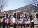 남성리정월대보름축제 시작을 알리다 이미지