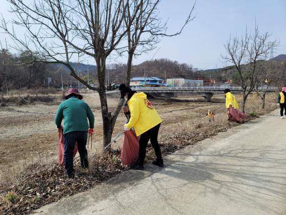 2022년 양강면 적십자 환경정화활동 이미지