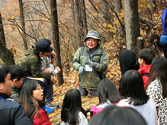 치유의 숲 프로그램 활동 이미지